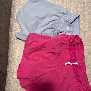 2 pairs of Lululemon women’s shorts